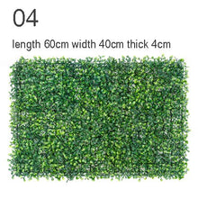 Load image into Gallery viewer, Flone 1pcs Artificial green plants wall fake grass carpet lawns for home Garden Hedge backdrop decoration
