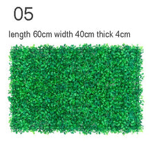 Load image into Gallery viewer, Flone 1pcs Artificial green plants wall fake grass carpet lawns for home Garden Hedge backdrop decoration

