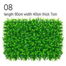 Load image into Gallery viewer, Flone 1pcs Artificial green plants wall fake grass carpet lawns for home Garden Hedge backdrop decoration
