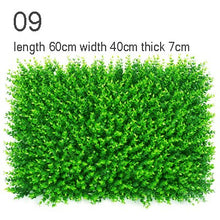 Load image into Gallery viewer, Flone 1pcs Artificial green plants wall fake grass carpet lawns for home Garden Hedge backdrop decoration
