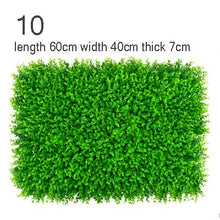 Load image into Gallery viewer, Flone 1pcs Artificial green plants wall fake grass carpet lawns for home Garden Hedge backdrop decoration
