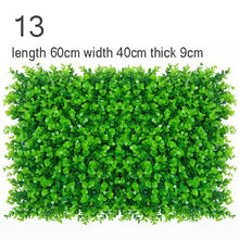 Load image into Gallery viewer, Flone 1pcs Artificial green plants wall fake grass carpet lawns for home Garden Hedge backdrop decoration
