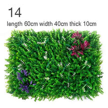 Load image into Gallery viewer, Flone 1pcs Artificial green plants wall fake grass carpet lawns for home Garden Hedge backdrop decoration
