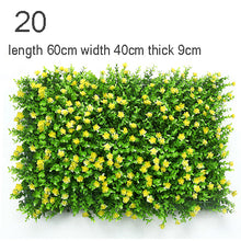 Load image into Gallery viewer, Flone 1pcs Artificial green plants wall fake grass carpet lawns for home Garden Hedge backdrop decoration
