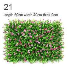 Load image into Gallery viewer, Flone 1pcs Artificial green plants wall fake grass carpet lawns for home Garden Hedge backdrop decoration
