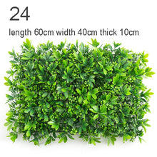Load image into Gallery viewer, Flone 1pcs Artificial green plants wall fake grass carpet lawns for home Garden Hedge backdrop decoration
