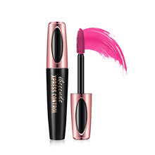Load image into Gallery viewer, Colorful 4D Mascara Waterproof Lasting Thick Curling Blue Yellow Black Silk Fiber Lash Mascara Eyelash Thicken Color Eyes Makeup
