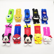 Load image into Gallery viewer, cute Cartoon Car Sefety Seat Belt Cover Children isofix Seat belt Shoulder Pads Protection Plush Padding Auto Accessories Gift
