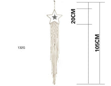 Load image into Gallery viewer, Macrame Boho Tapestry dream catcher Wall Hanging Hand-woven Home Decoration Accessories Nordic Art Tassel Apartment Dorm Room
