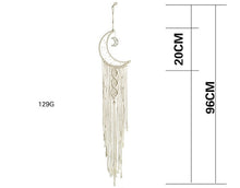 Load image into Gallery viewer, Macrame Boho Tapestry dream catcher Wall Hanging Hand-woven Home Decoration Accessories Nordic Art Tassel Apartment Dorm Room
