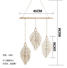 Load image into Gallery viewer, Macrame Boho Tapestry dream catcher Wall Hanging Hand-woven Home Decoration Accessories Nordic Art Tassel Apartment Dorm Room
