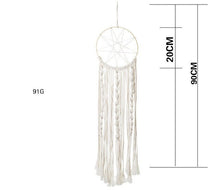 Load image into Gallery viewer, Macrame Boho Tapestry dream catcher Wall Hanging Hand-woven Home Decoration Accessories Nordic Art Tassel Apartment Dorm Room
