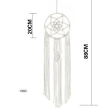 Load image into Gallery viewer, Macrame Boho Tapestry dream catcher Wall Hanging Hand-woven Home Decoration Accessories Nordic Art Tassel Apartment Dorm Room
