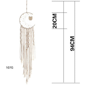 Macrame Woven Wall Hanging Tapestry Boho Chic Bohemian Room Geometric Art Tapestries Beautiful Apartment Dorm Room Decoration