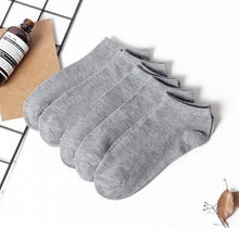 Load image into Gallery viewer, 5pairs/lot Solid Color Socks Men Women Cotton Short Socks Unisex Casual Business Sock  Streetwear Calcetines Meias
