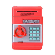Load image into Gallery viewer, Automatic Piggy Bank ATM Password Money Box Cash Coins Saving Box ATM Bank Safe Box Deposit Banknote Kids Birthday Gift
