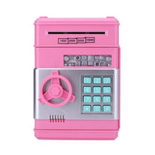 Load image into Gallery viewer, Automatic Piggy Bank ATM Password Money Box Cash Coins Saving Box ATM Bank Safe Box Deposit Banknote Kids Birthday Gift
