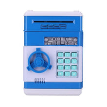Load image into Gallery viewer, Automatic Piggy Bank ATM Password Money Box Cash Coins Saving Box ATM Bank Safe Box Deposit Banknote Kids Birthday Gift
