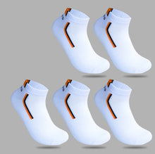 Load image into Gallery viewer, 5 Pairs/lot Men Socks Stretchy Shaping Teenagers Short Sock Suit for All Season Non-slip Durable Male Socks Hosiery New
