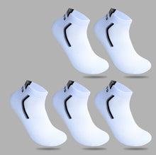 Load image into Gallery viewer, 5 Pairs/lot Men Socks Stretchy Shaping Teenagers Short Sock Suit for All Season Non-slip Durable Male Socks Hosiery New
