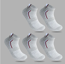 Load image into Gallery viewer, 5 Pairs/lot Men Socks Stretchy Shaping Teenagers Short Sock Suit for All Season Non-slip Durable Male Socks Hosiery New
