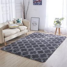 Load image into Gallery viewer, RULDGEE Shaggy Tie Dye Carpet Printed Alfombra Plush Floor Fluffy Mats Kids Room Faux Fur Area Rug Living Room Mats Silky Rugs
