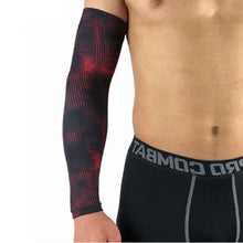 Load image into Gallery viewer, Compression Sports Arm Sleeve Basketball Cycling Arm Warmer Summer Running Tennis UV Protection Volleyball  Bands

