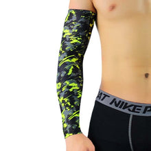 Load image into Gallery viewer, Compression Sports Arm Sleeve Basketball Cycling Arm Warmer Summer Running Tennis UV Protection Volleyball  Bands
