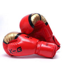 Load image into Gallery viewer, REXCHI Kick Boxing Gloves for Men Women PU Karate Muay Thai Guantes De Boxeo Free Fight MMA Sanda Training Adults Kids Equipment
