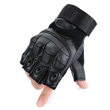 Load image into Gallery viewer, Full Finger Tactical Army Gloves Military Paintball Shooting Airsoft Bicycle Combat PU Leather Touch Screen Rubber Hard Knuckle
