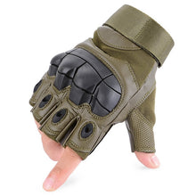 Load image into Gallery viewer, Full Finger Tactical Army Gloves Military Paintball Shooting Airsoft Bicycle Combat PU Leather Touch Screen Rubber Hard Knuckle
