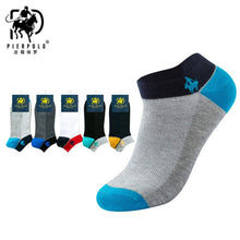 Load image into Gallery viewer, PIER POLO Socks Men Hot Sale Summer Socks Cotton Men's Fashion Short Socks 5 pairs/lot harajuku Happy Socks Men
