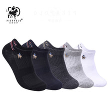 Load image into Gallery viewer, PIER POLO Socks Men Hot Sale Summer Socks Cotton Men's Fashion Short Socks 5 pairs/lot harajuku Happy Socks Men
