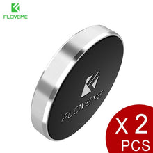 Load image into Gallery viewer, FLOVEME Magnetic Car Phone Holder[2 pack],Universal Wall Desk Metal Magnet Sticker Mobile Stand Phone Holder Car Mount Support

