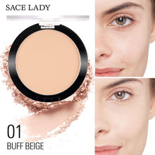 Load image into Gallery viewer, SACE LADY Compact Powder Oil Control Matte Makeup Setting Pressed Powder Pores Invisible Mate Make Up Natural Finish Cosmetics
