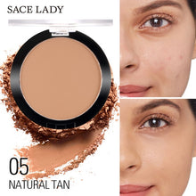 Load image into Gallery viewer, SACE LADY Compact Powder Oil Control Matte Makeup Setting Pressed Powder Pores Invisible Mate Make Up Natural Finish Cosmetics
