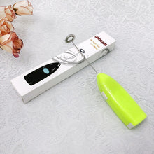 Load image into Gallery viewer, Mini Electric Coffee Blender Handheld Eggbeater Bubble Drink Stir Bar Creative  electric whisk electric coffee mixer milk whisk
