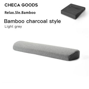 CHECA GOODS I-shaped pillow Waist pad memory foam cotton Bedding Body Pillow Long Side Sleeper Pillows for Use During Pregnancy
