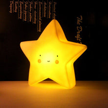 Load image into Gallery viewer, Creative night light fairy bedroom bedside led cartoon cute star lamp eye protection moon light for kids children christmas gift
