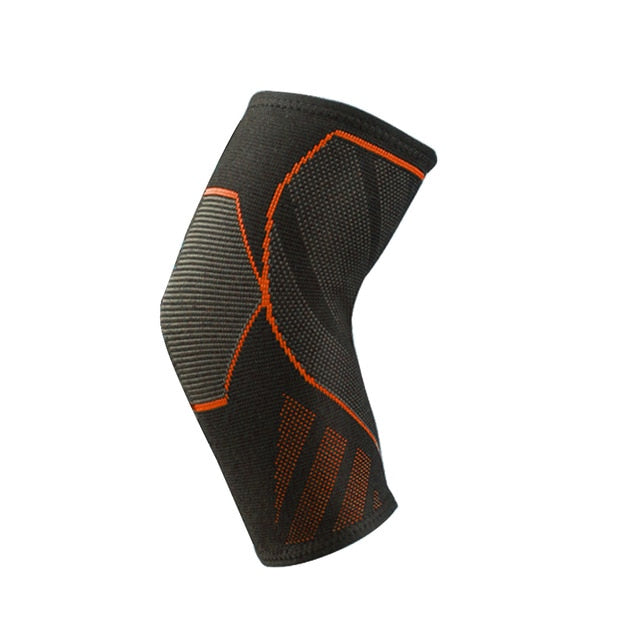 WorthWhile 1 PC Compression Elbow Support Pads Elastic Brace for Men Women Basketball Volleyball Fitness Protector Arm Sleeves