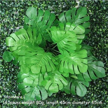 Load image into Gallery viewer, DIY Artificial Plastic Grass Leaves Flowers Flores Plants Fake Plants for Home Store Garden Imagine Wall Decoration
