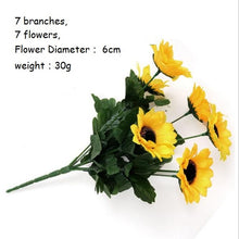 Load image into Gallery viewer, DIY Artificial Plastic Grass Leaves Flowers Flores Plants Fake Plants for Home Store Garden Imagine Wall Decoration
