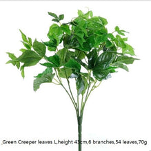 Load image into Gallery viewer, DIY Artificial Plastic Grass Leaves Flowers Flores Plants Fake Plants for Home Store Garden Imagine Wall Decoration
