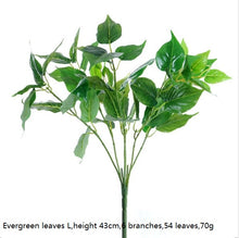 Load image into Gallery viewer, DIY Artificial Plastic Grass Leaves Flowers Flores Plants Fake Plants for Home Store Garden Imagine Wall Decoration

