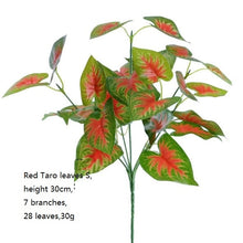 Load image into Gallery viewer, DIY Artificial Plastic Grass Leaves Flowers Flores Plants Fake Plants for Home Store Garden Imagine Wall Decoration
