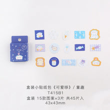 Load image into Gallery viewer, 45pcs/pack Garden Plants Decorative Stickers Notes Notebook Diary Stationery Album Label
