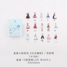 Load image into Gallery viewer, 45pcs/pack Garden Plants Decorative Stickers Notes Notebook Diary Stationery Album Label
