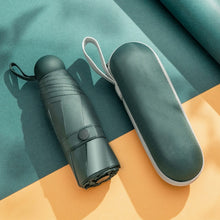 Load image into Gallery viewer, Mini Capsule Umbrella Windproof Five-folding Sun Protection Anti-UV UPF50+ Umbrella Parapluie Folding Women Pocket Umbrellara
