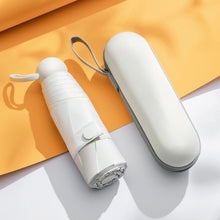Load image into Gallery viewer, Mini Capsule Umbrella Windproof Five-folding Sun Protection Anti-UV UPF50+ Umbrella Parapluie Folding Women Pocket Umbrellara
