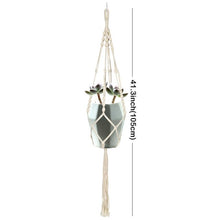 Load image into Gallery viewer, Hanging Baskets Handmade Macrame Plant Hanger Flower Pot Hanger for Wall Decoration Hanging Planter Basket Garden Decoration
